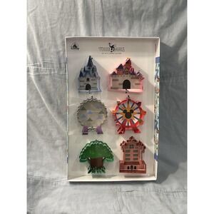 NEW Walt Disney Mouse Wares Icons Set of 6 Christmas Cookie Cutters